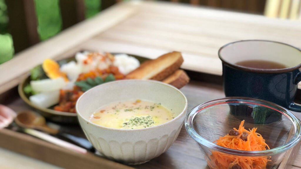 GAFLO CAFÉ【長野県 北佐久郡 御代田町】GATEの敷地内にある花屋カフェ